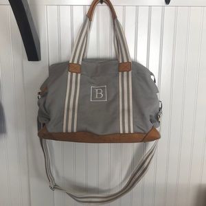 Pottery Barn Kids classic mom diaper bag EUC
